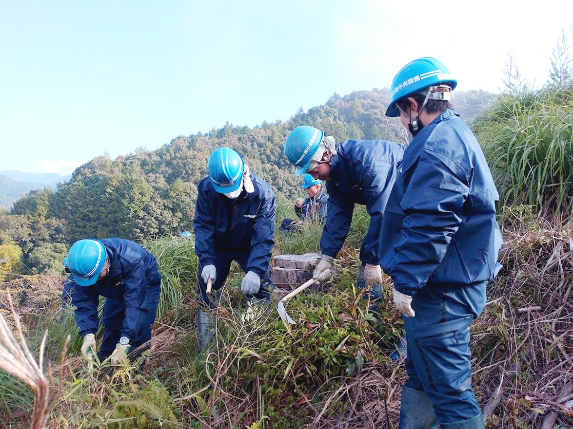 社有林整備活動